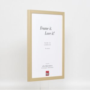 Cadru din lemn Top Cube 60x90 cm aur sticlă de muzeu