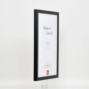 Cadru din lemn Top Cube 61x91.5 cm negru sticlă muzeu