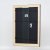 Effect Holzrahmen Profil 94 schwarz 62x93 cm Museumsglas