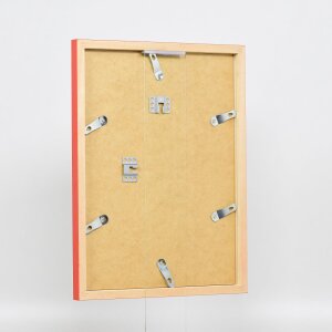 Efect cadru din lemn Top Cube 7x10 cm roșu sticlă normală