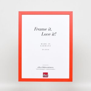 Cadru din lemn Top Cube 7x10 cm roșu sticlă de muzeu