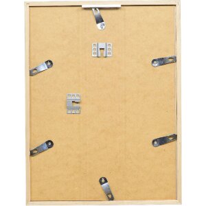 Efect cadru din lemn profil 35 gri deschis 7x10 cm sticlă normală + distanțier