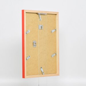 Cadru din lemn Top Cube 9x13 cm roșu sticlă normală