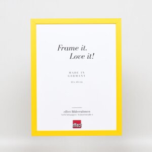 Cadru din lemn Top Cube 9x13 cm galben sticlă normală