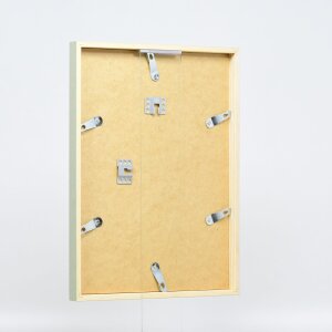 Effect Holzrahmen Profil 35 grün 9x13 cm Antireflexglas