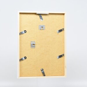 Effect Holzrahmen Profil 35 weiß 9x13 cm Antireflexglas