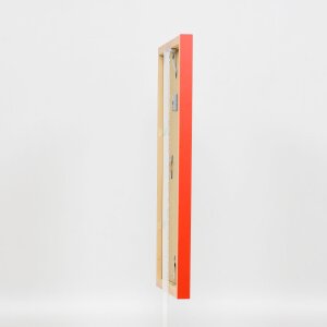 Cadru din lemn Top Cube 9x13 cm sticlă roșie anti-reflexivă