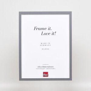 Effect Holzrahmen Profil 35 anthrazit 9x13 cm Normalglas Abstandshalter