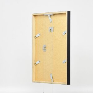 Effect Holzrahmen Profil 35 schwarz 9x13 cm Museumsglas