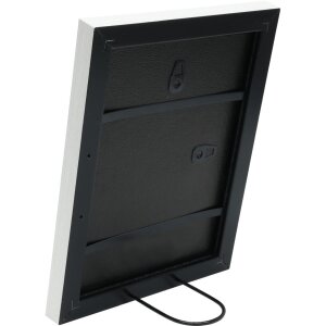 Ramă din plastic Deknudt S41VF1 albă cu sticlă antireflex 10x15–40x50 cm