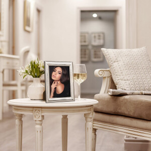 ZEP cadru lucios Recanati 20x25 cm argintiu design elegant