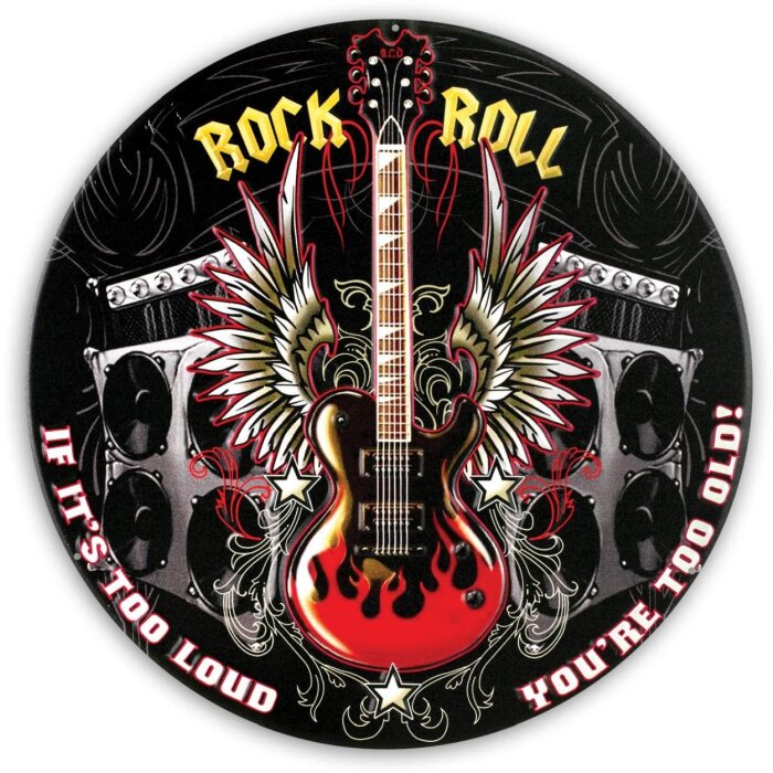 Semn metalic HEAVY Ø 40 cm