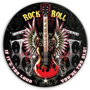 Semn metalic HEAVY Ø 40 cm