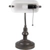 Lampă de birou alb Ø 27x40 cm E27-max 1x60W 5LL-5125W