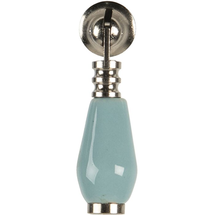 Buton de ușă albastru 2x6 cm 64768