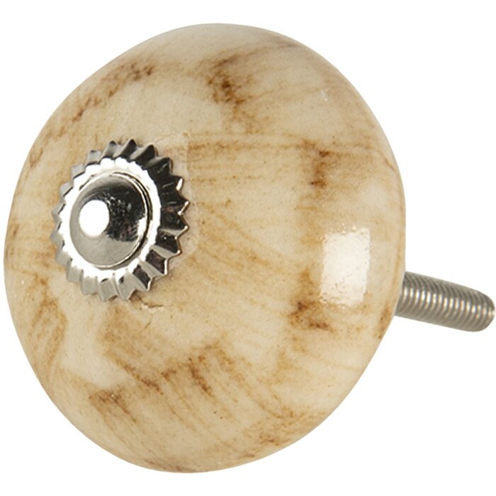 Buton de ușă maro 4x6 cm 64785