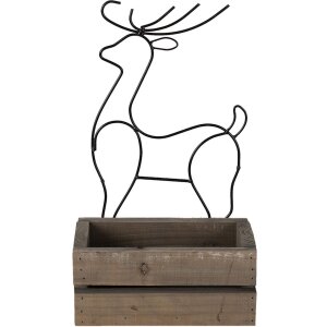 Suport pentru plante maro 23x13x10-40 cm 64819