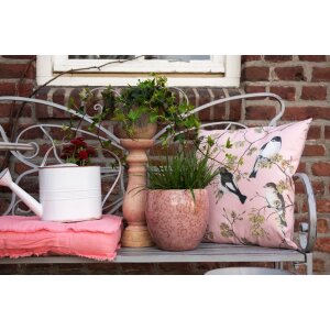 Ghiveci de flori roz Ø 18x17 cm 6CE1250M