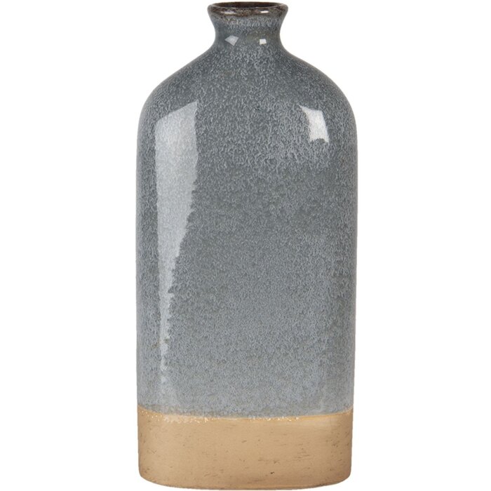 Vaza gri 14x7x31 cm 6CE1260M