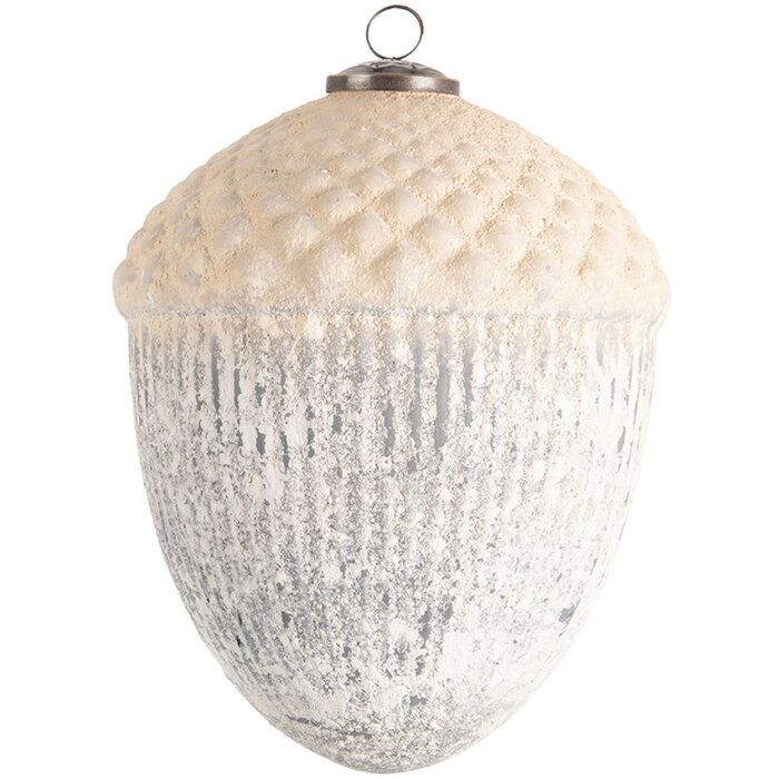 Clayre & Eef 6GL3181 Decorațiune pentru pomul de Crăciun din sticlă multicoloră Ø 20 cm