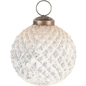 Clayre & Eef glob de Crăciun rotund Ø 7 cm...