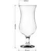 Pahar de cocktail transparent Ø 8x19 cm - 420 ml 6GL3467