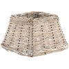 Clayre & Eef Abajur Rattan Gri Alb Ø 21x21 cm 6LAK0491 Rustic