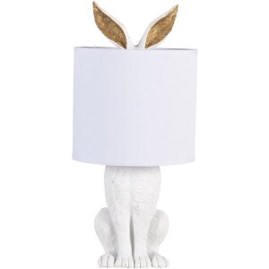 Clayre & Eef 6LMC0013W Lampă de masă Rabbit Ø...