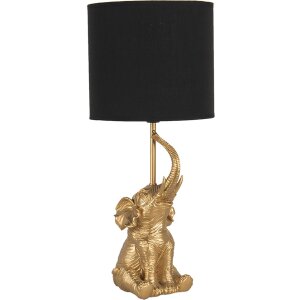 Lampă de masă aurie Clayre & Eef Ø 20x46 cm...