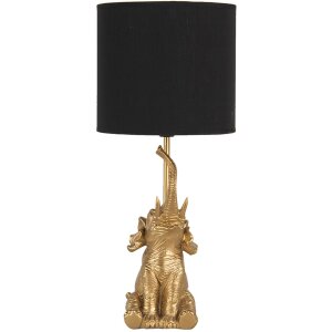 Lampă de masă aurie Clayre & Eef Ø 20x46 cm...