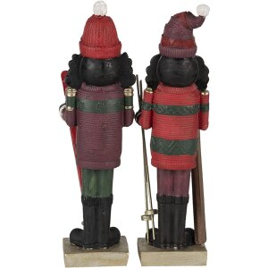 Decorațiune spărgător de nuci (set de 2) multicolor...