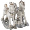 Clayre & Eef Decorațiune Căluț de Balans Set 2 bucăți 7x2x8 cm
