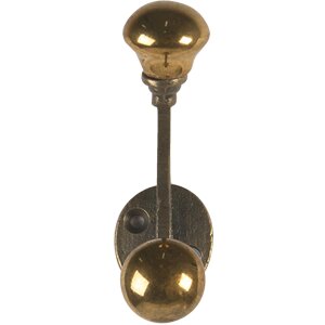 Clayre & Eef Wandhaken gold 3x5x9 cm 6Y4586GO