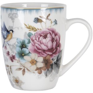 Cana multicoloră 12x8x10 cm - 360 ml PIRMU