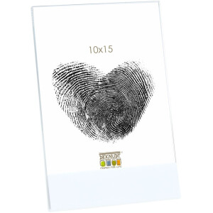 Suport foto Deknudt S58SG alb și negru 10x15 cm