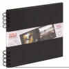 Walther Spiralalbum PIMP AND CREATE schwarz 19x19 cm 30 Seiten