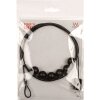 Walther fotografie frânghie PIMP ȘI CREATE cu magneți din lemn negru 1,5 m argint