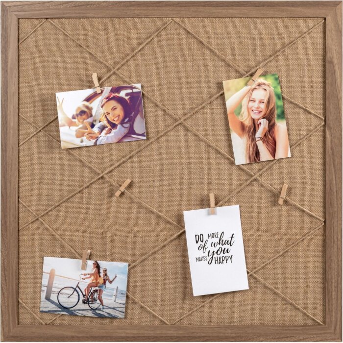 Walther Memoboard Solid 60x60 cm maro