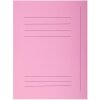 Mapă de fișiere OfficeBuddy SUPER 210 roz, format A4, 50 bucăți