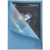 Mape de fișiere EXACOMPTA 160g, intensiv albastru, A4, fără plastic, 100 bucăți