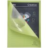 Set de 100 de mape pentru fișiere Exacompta, 22x31 cm, fără plastic, verde deschis