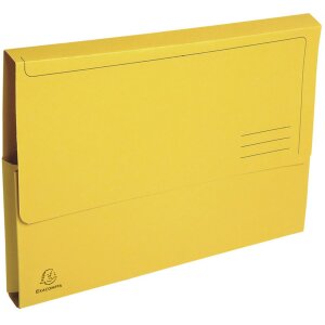 Dosare A4 din carton reciclat colorate, set 10 buc, 24x32cm Forever