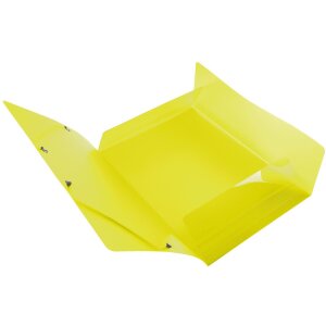 Exacompta Sammelmappe PP Iderama 3 Klappen Gummizug A4 Farben sortiert