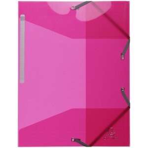 Exacompta Sammelmappe PP Iderama 3 Klappen Gummizug A4 Farben sortiert