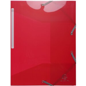 Exacompta Sammelmappe PP Iderama 3 Klappen Gummizug A4 Farben sortiert