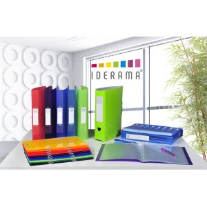 Exacompta dosar cu clapă PP Iderama A4 Albastru deschis