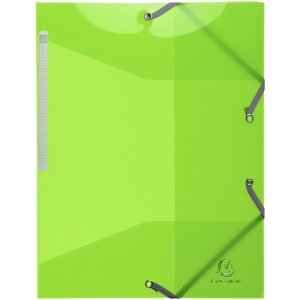 Exacompta Sammelmappe 3 Klappen Gummizug Iderama A4...