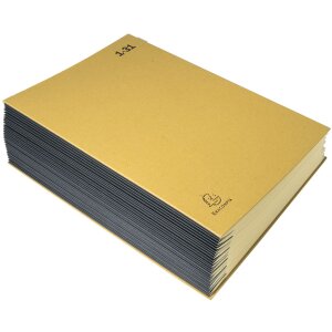 Exacompta Ordnungsmappe 31 Fächer 1-31 DIN A4 Kraft braun