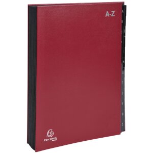 Exacompta dosar de birou 24 compartimente carton index...