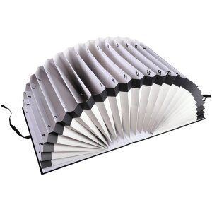 Exacompta mapă cu compartimente 31 buzunare A4, negru